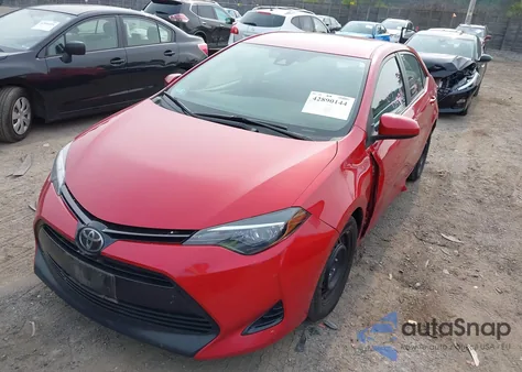 2018 Toyota Corolla Le from USA, damaged, VIN 2T1BURHE3JC008487